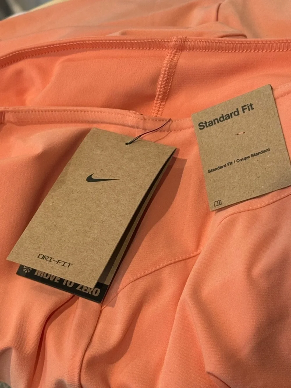 NIKE Women’s Dri Fit Victory Flouncy 13” Tennis Skort Apricot Agate Size L NEW